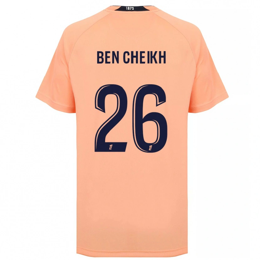 Danxen Kid Ayman Ben Cheikh #26 Orange Navy Away Jersey 2025/26 T-Shirt