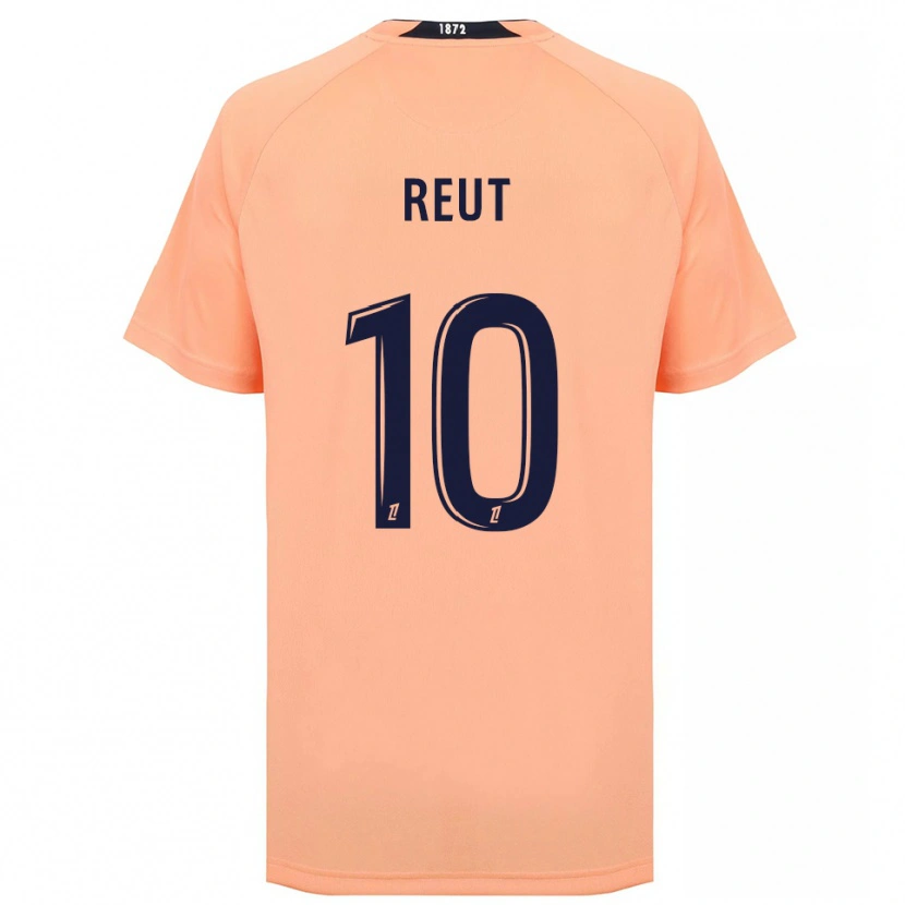 Danxen Kid Nicolas Reut #10 Orange Navy Away Jersey 2025/26 T-Shirt