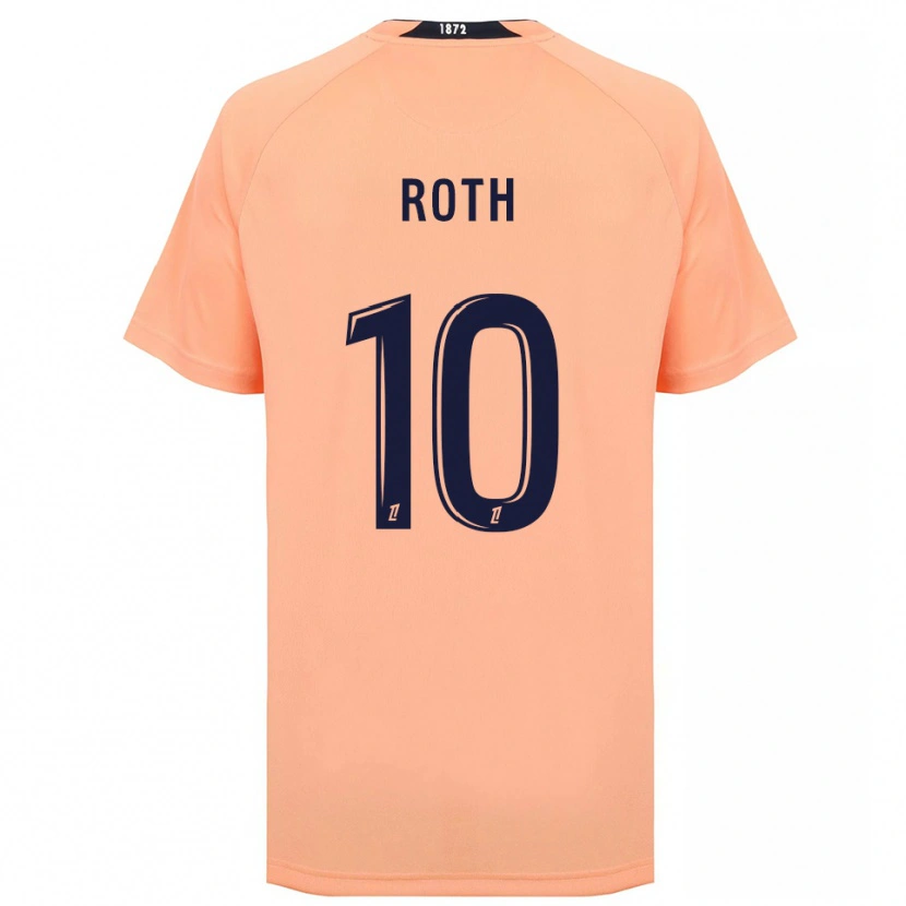 Danxen Kid Madeline Roth #10 Orange Navy Away Jersey 2025/26 T-Shirt