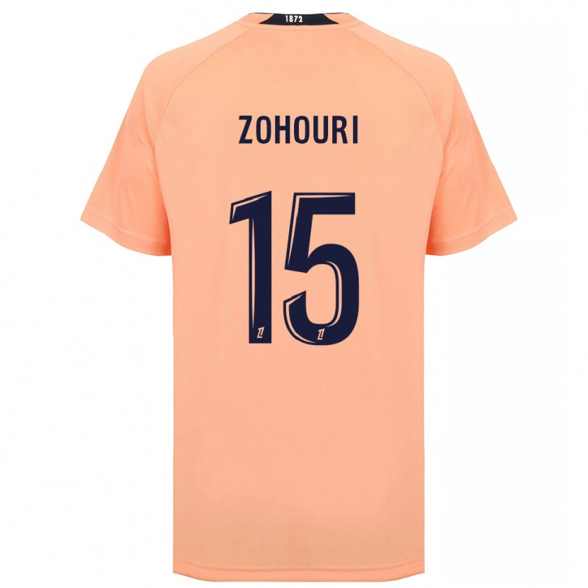Danxen Kid Guy-Noël Zohouri #15 Orange Navy Away Jersey 2025/26 T-Shirt
