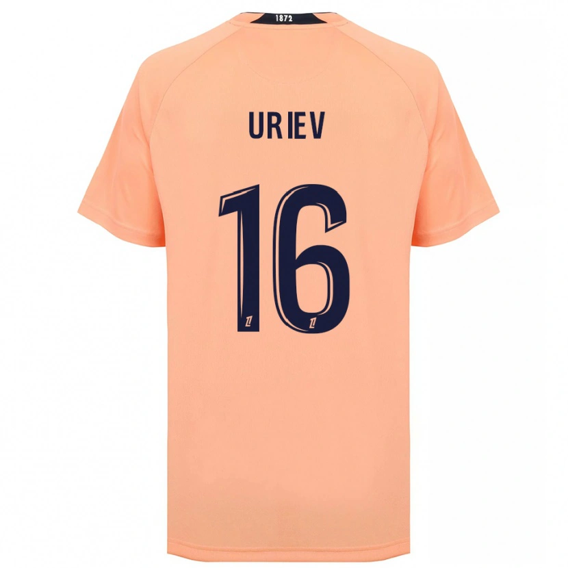 Danxen Kid Alan Uriev #16 Orange Navy Away Jersey 2025/26 T-Shirt