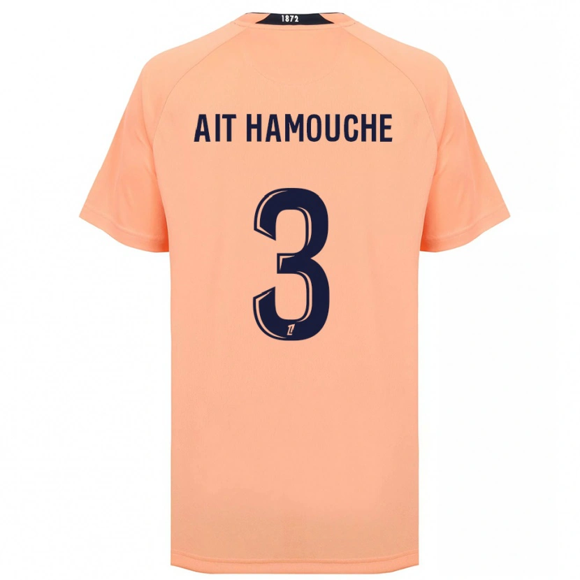 Danxen Kid Massyl Ait Hamouche #3 Orange Navy Away Jersey 2025/26 T-Shirt