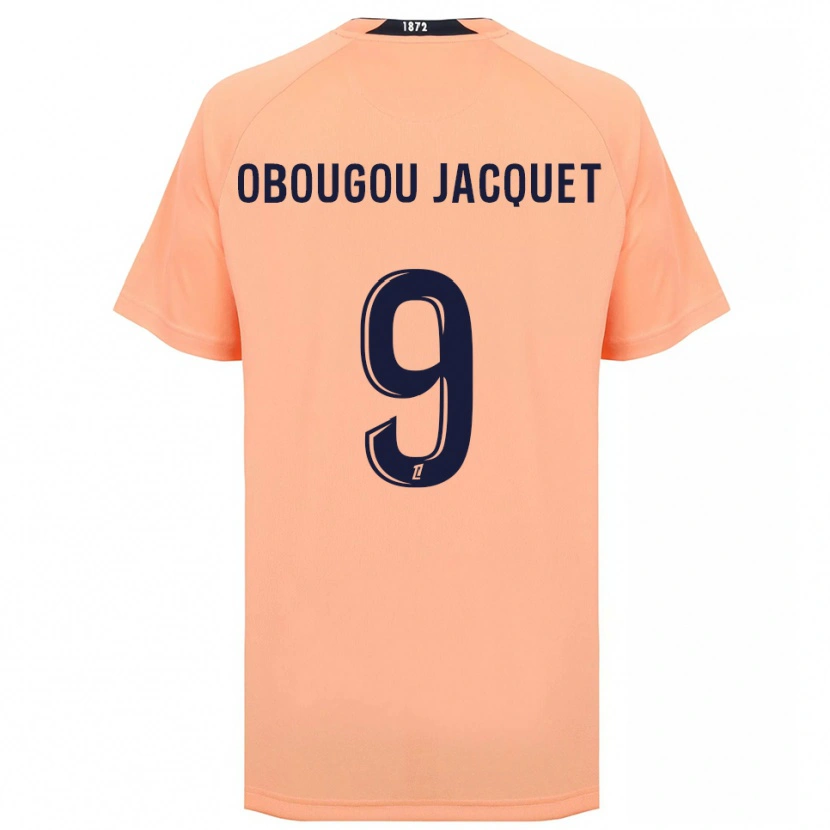 Danxen Kid Noam Obougou #9 Orange Navy Away Jersey 2025/26 T-Shirt