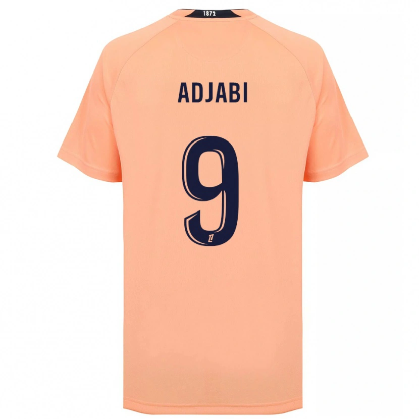 Danxen Kid Ikram Adjabi #9 Orange Navy Away Jersey 2025/26 T-Shirt