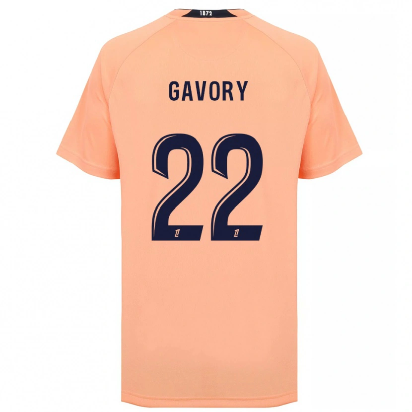 Danxen Kid Christy Gavory #22 Orange Navy Away Jersey 2025/26 T-Shirt