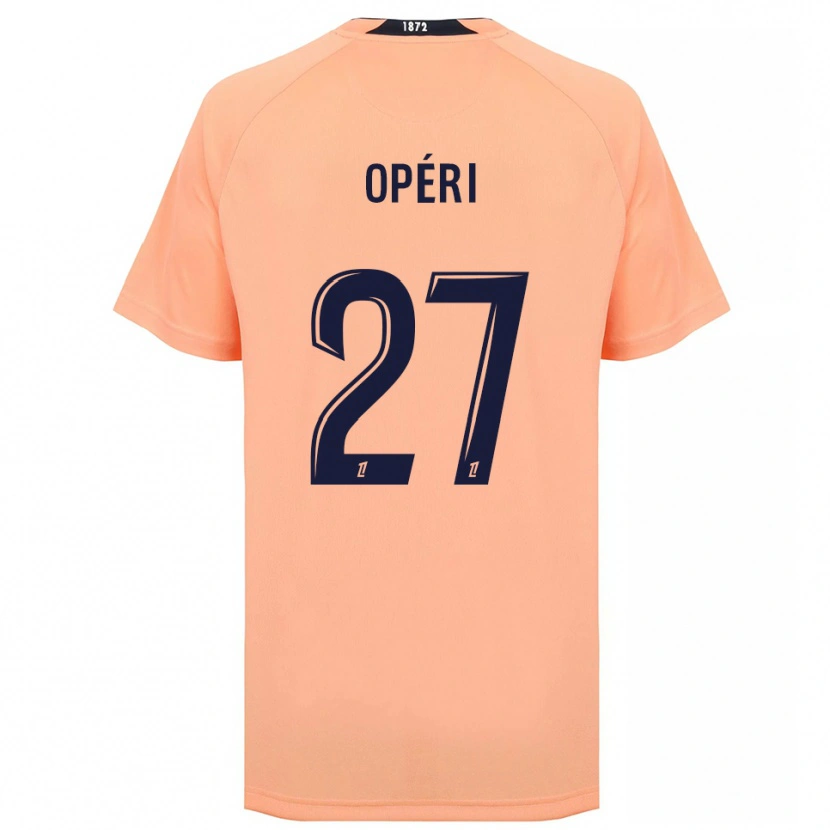 Danxen Kid Christopher Operi #27 Orange Navy Away Jersey 2025/26 T-Shirt