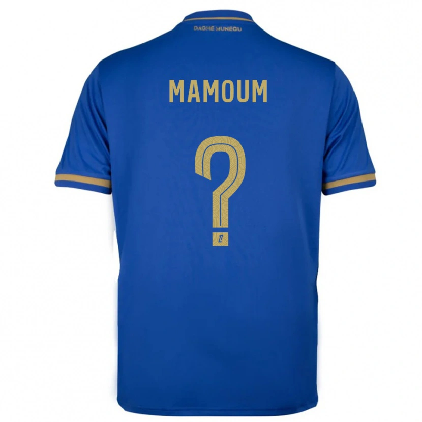 Danxen Kid Diego Mamoum #0 Blue Gold Away Jersey 2025/26 T-Shirt