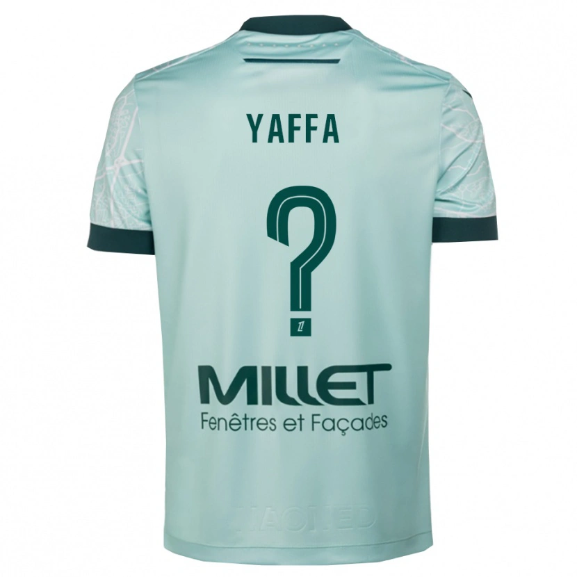 Danxen Kid Cheickné Yaffa #0 Green White Away Jersey 2025/26 T-Shirt