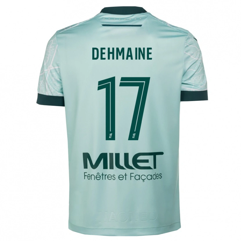 Danxen Kid Dehmaine Tabibou #17 Green White Away Jersey 2025/26 T-Shirt