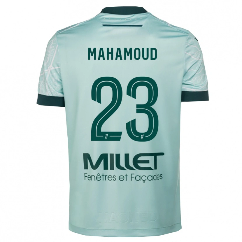 Danxen Kid Adel Mahamoud #23 Green White Away Jersey 2025/26 T-Shirt