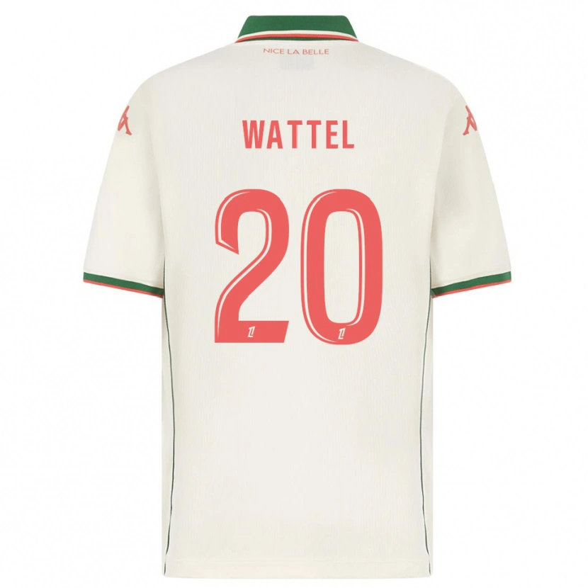 Danxen Kid Sami Wattel #20 White Green Away Jersey 2025/26 T-Shirt