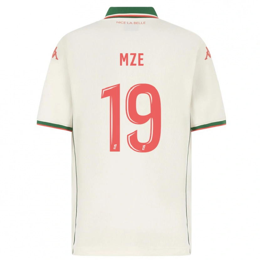 Danxen Kid Yrma Mze Issa #19 White Green Away Jersey 2025/26 T-Shirt
