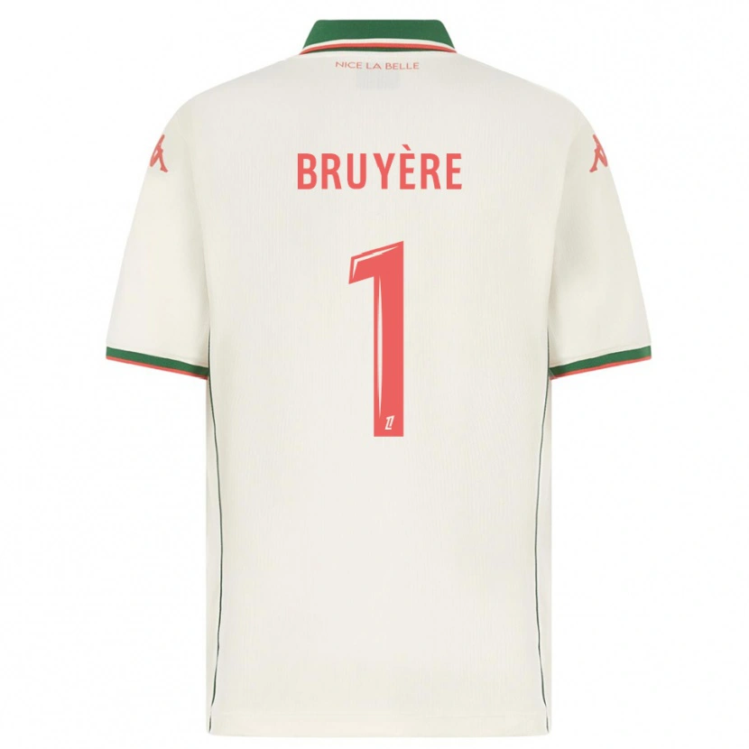 Danxen Kid Théo Bruyère #1 White Green Away Jersey 2025/26 T-Shirt