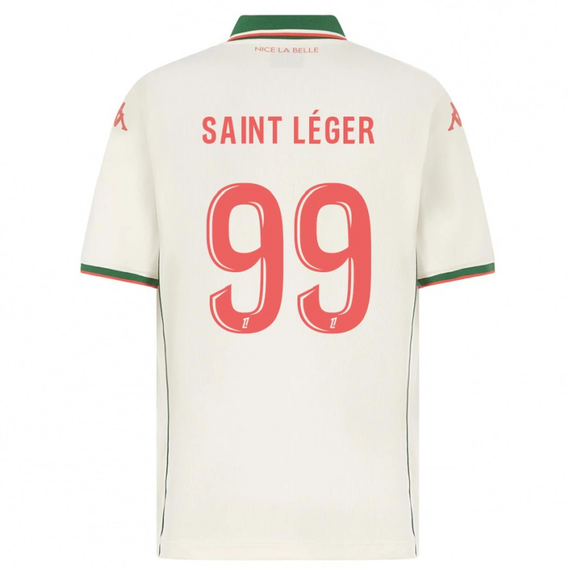 Danxen Kid Maureen Saint Léger #99 White Green Away Jersey 2025/26 T-Shirt