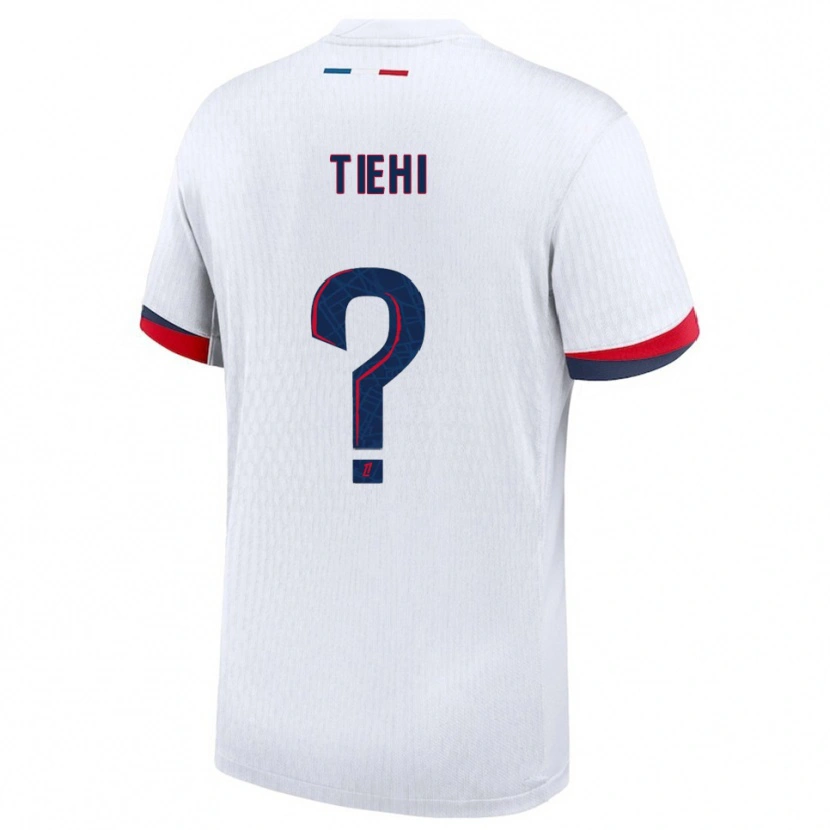 Danxen Kid Noha Tiehi #0 White Red Away Jersey 2025/26 T-Shirt
