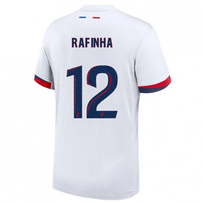 Danxen Kid Rafinha #12 White Red Away Jersey 2025/26 T-Shirt