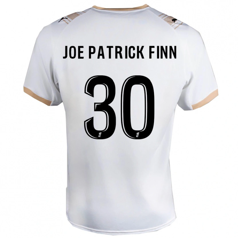 Danxen Kid John Patrick #30 White Black Away Jersey 2025/26 T-Shirt