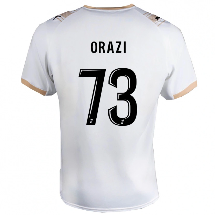 Danxen Kid Ike Orazi #73 White Black Away Jersey 2025/26 T-Shirt