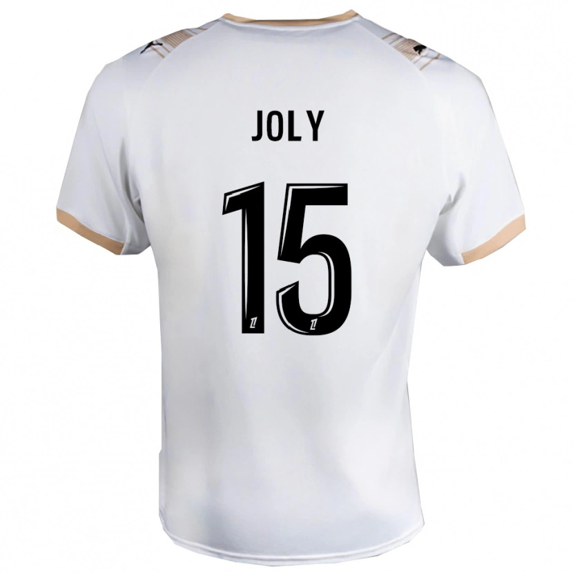 Danxen Kid Lou-Ann Joly #15 White Black Away Jersey 2025/26 T-Shirt