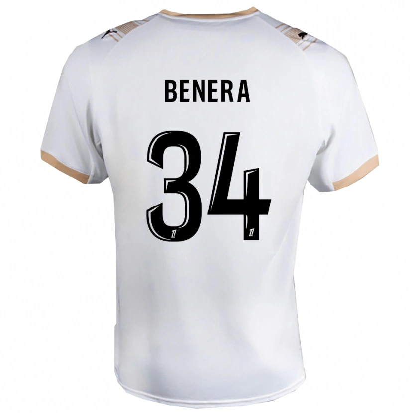 Danxen Kid Ummene Benera #34 White Black Away Jersey 2025/26 T-Shirt