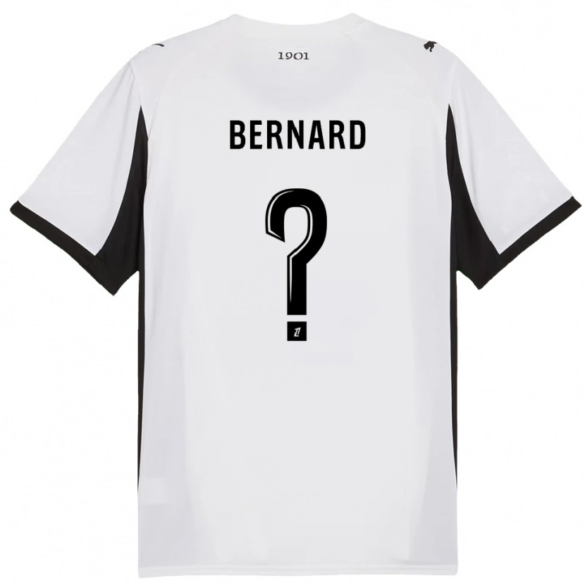 Danxen Kid Alexis Bernard #0 White Black Away Jersey 2025/26 T-Shirt