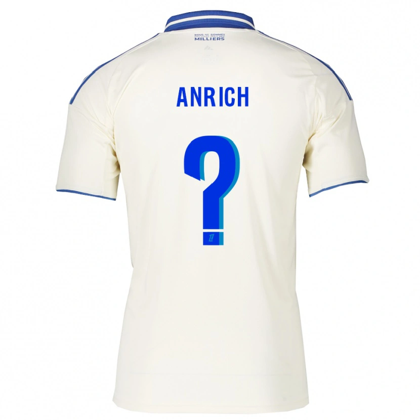 Danxen Kid Melchior Anrich #0 Champagne Blue Away Jersey 2025/26 T-Shirt