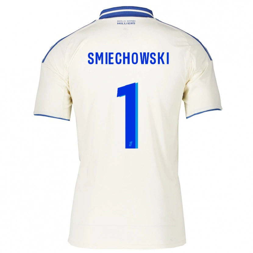 Danxen Kid Artur Smiechowski #1 Champagne Blue Away Jersey 2025/26 T-Shirt