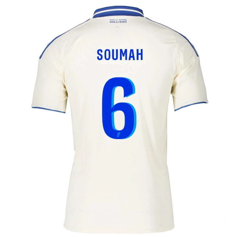 Danxen Kid Mohamed Soumah #6 Champagne Blue Away Jersey 2025/26 T-Shirt