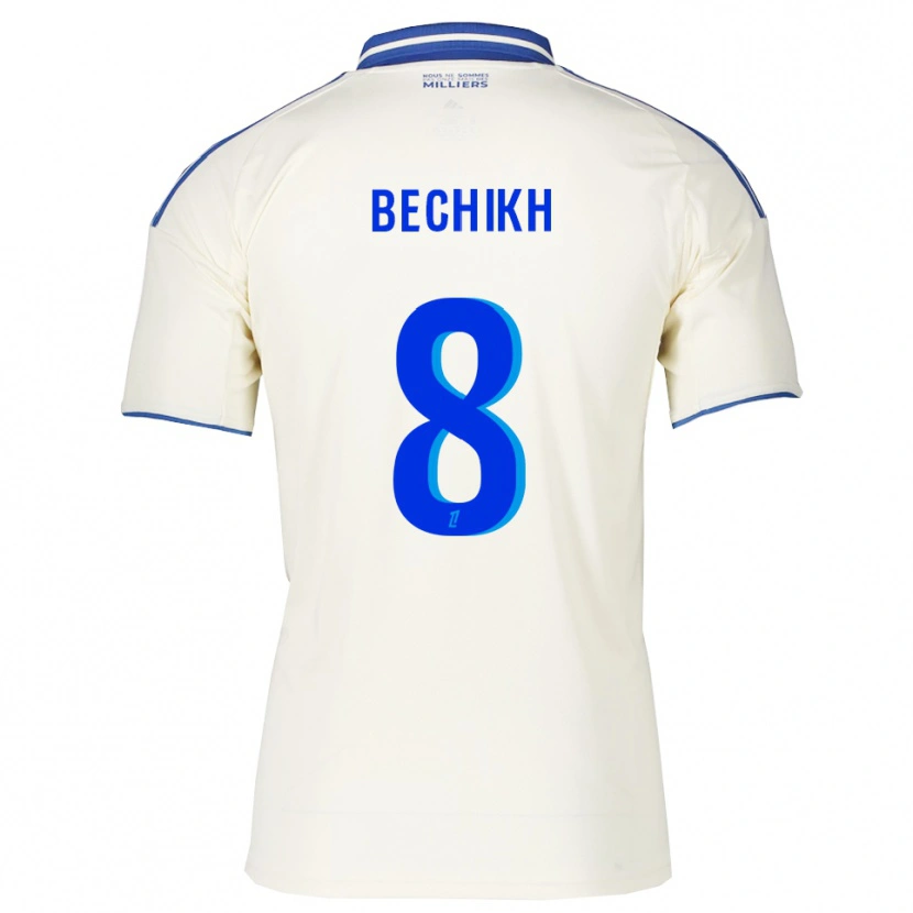 Danxen Kid Mohamed Bechikh #8 Champagne Blue Away Jersey 2025/26 T-Shirt