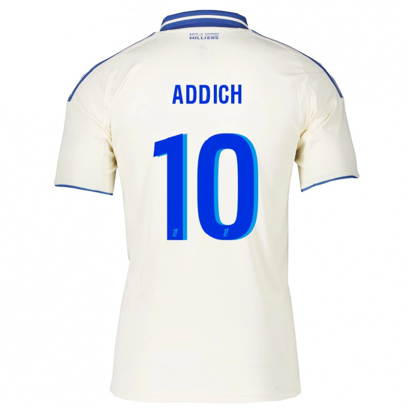Danxen Kid Yanis Addich #10 Champagne Blue Away Jersey 2025/26 T-Shirt
