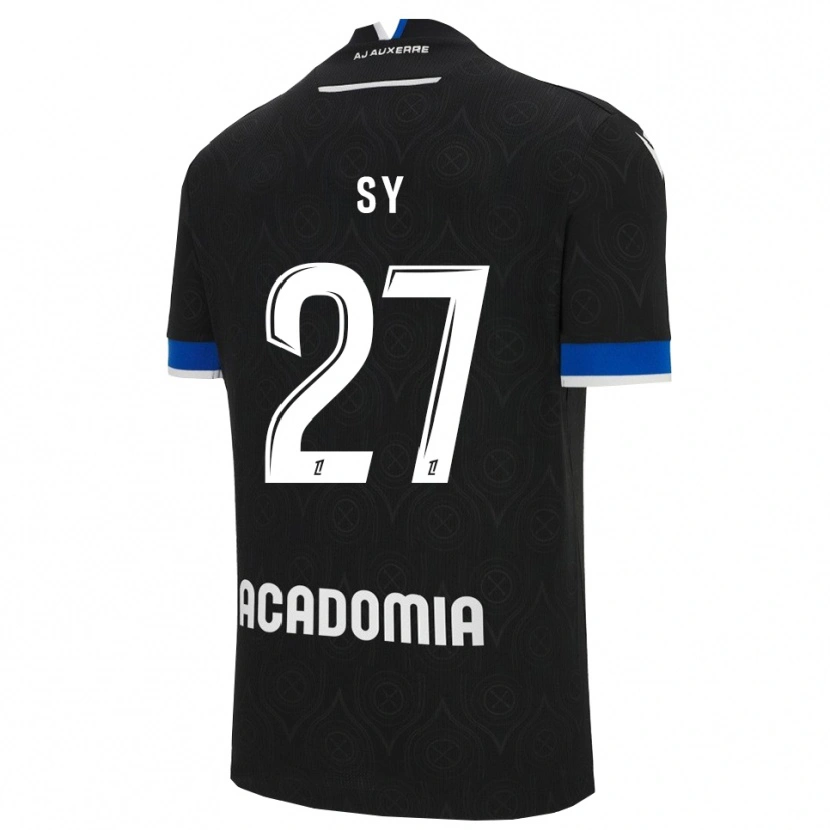 Danxen Kid Lamine Sy #27 Black White Away Jersey 2025/26 T-Shirt