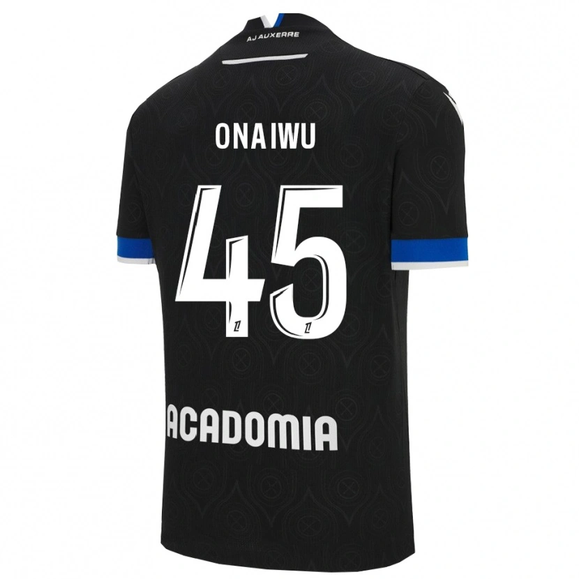 Danxen Kid Ado Onaiwu #45 Black White Away Jersey 2025/26 T-Shirt