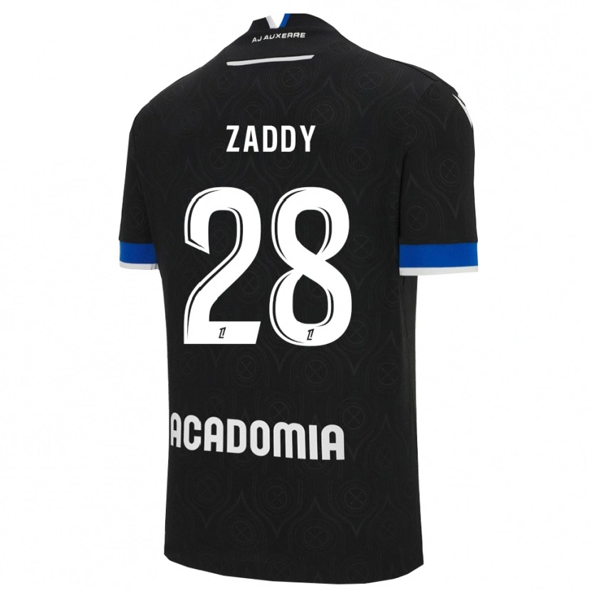 Danxen Kid Yvan Zaddy #28 Black White Away Jersey 2025/26 T-Shirt