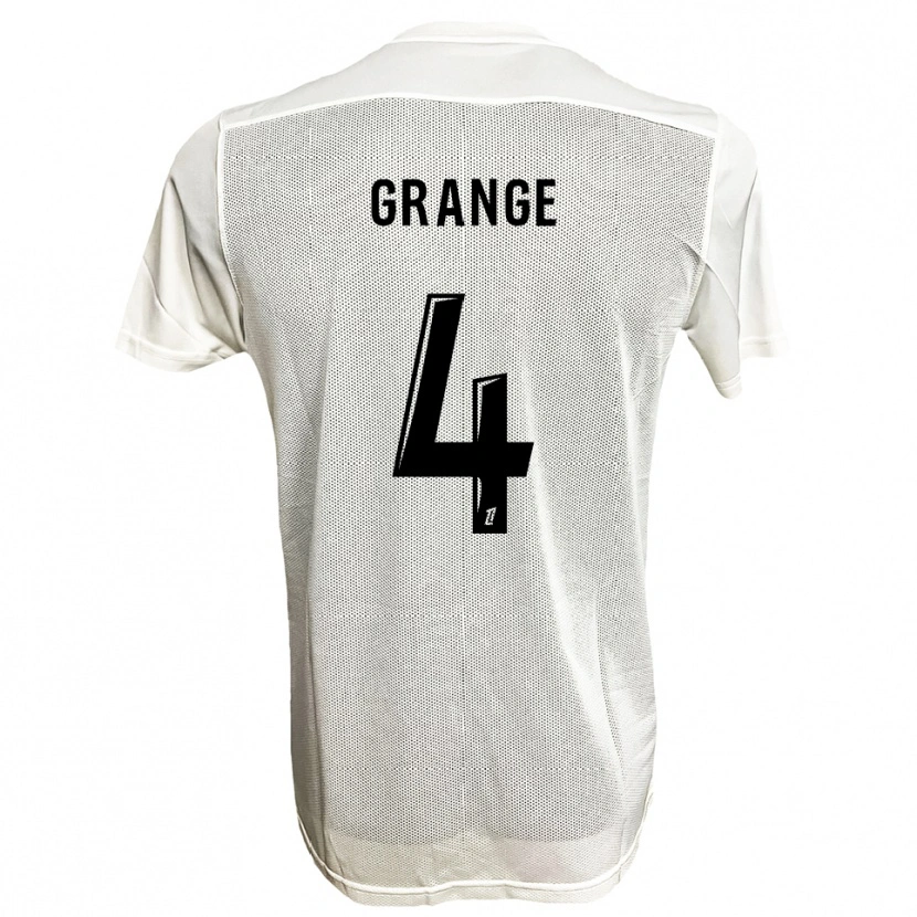 Danxen Kid Moussa Grange #4 Black White Away Jersey 2025/26 T-Shirt