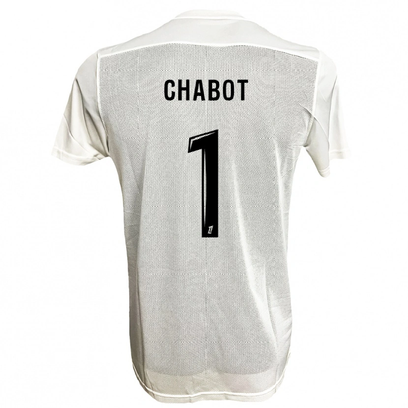 Danxen Kid Max-Edgar Chabot #1 Black White Away Jersey 2025/26 T-Shirt