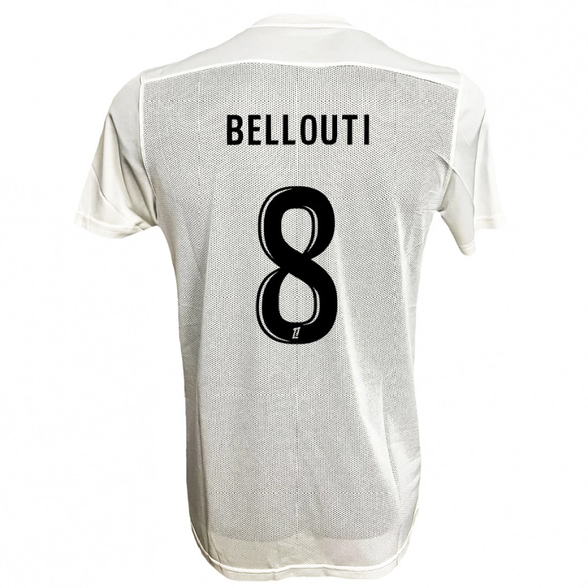 Danxen Kid Enzo Bellouti #8 Black White Away Jersey 2025/26 T-Shirt