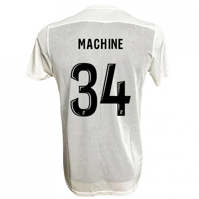 Danxen Kid Lanroy Machine #34 Black White Away Jersey 2025/26 T-Shirt