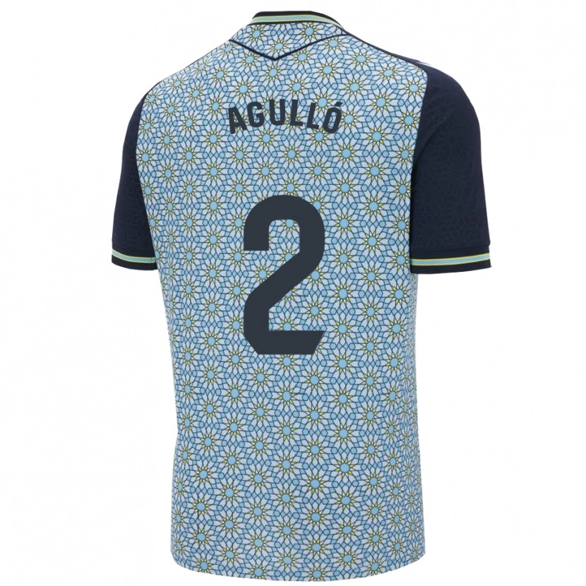 Danxen Kid Vicente Agulló #2 Blue Navy Away Jersey 2025/26 T-Shirt
