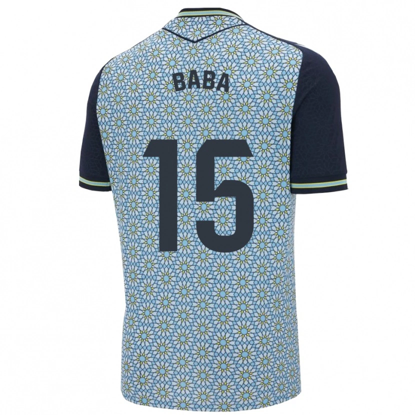 Danxen Kid Iddrisu Baba #15 Blue Navy Away Jersey 2025/26 T-Shirt