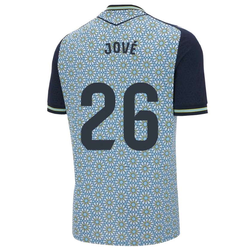 Danxen Kid Ian Jové #26 Blue Navy Away Jersey 2025/26 T-Shirt