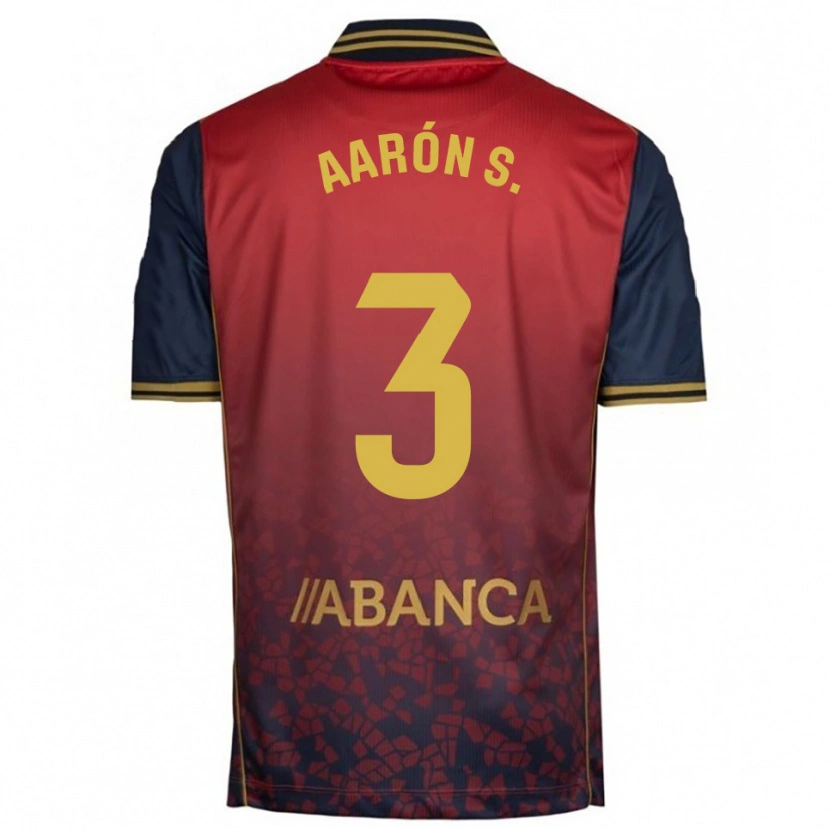 Danxen Kid Aarón Sánchez #3 Red Navy Away Jersey 2025/26 T-Shirt
