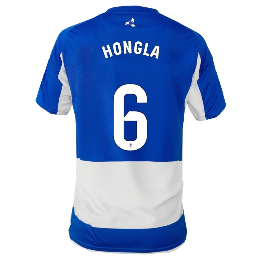 Danxen Kid Martin Hongla #6 Blue White Away Jersey 2025/26 T-Shirt