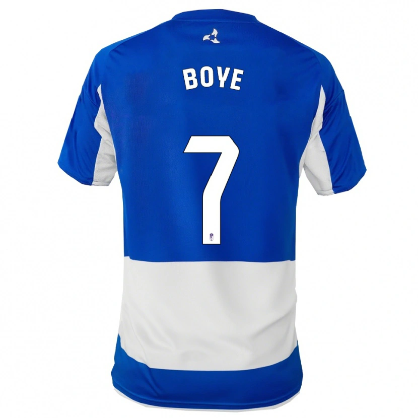Danxen Kid Lucas Boyé #7 Blue White Away Jersey 2025/26 T-Shirt