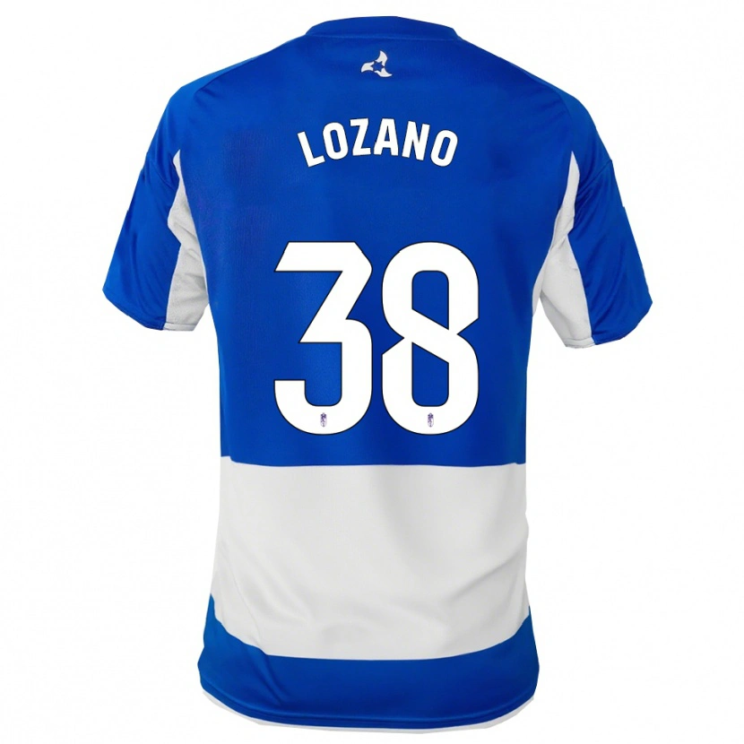 Danxen Kid Mario Lozano #38 Blue White Away Jersey 2025/26 T-Shirt