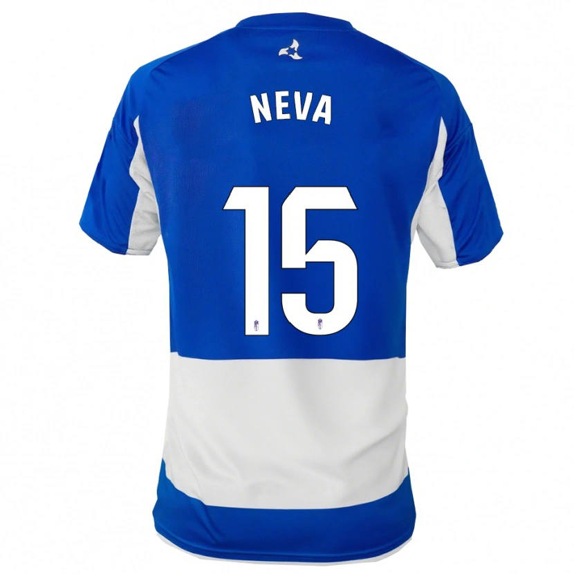 Danxen Kid Carlos Neva #15 Blue White Away Jersey 2025/26 T-Shirt