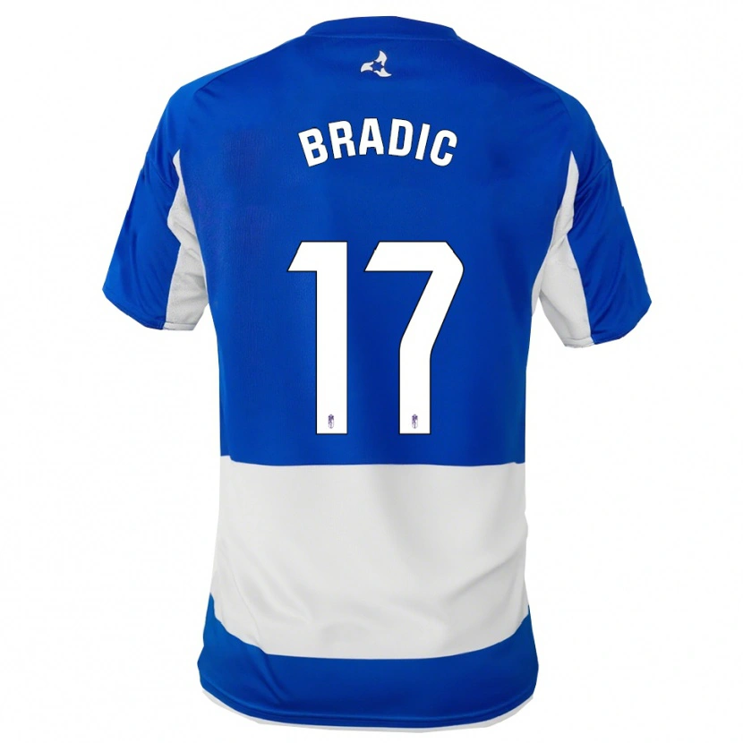 Danxen Kid Biljana Bradić #17 Blue White Away Jersey 2025/26 T-Shirt