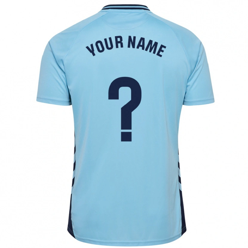 Danxen Kid Your Name #0 Sky Blue Away Jersey 2025/26 T-Shirt