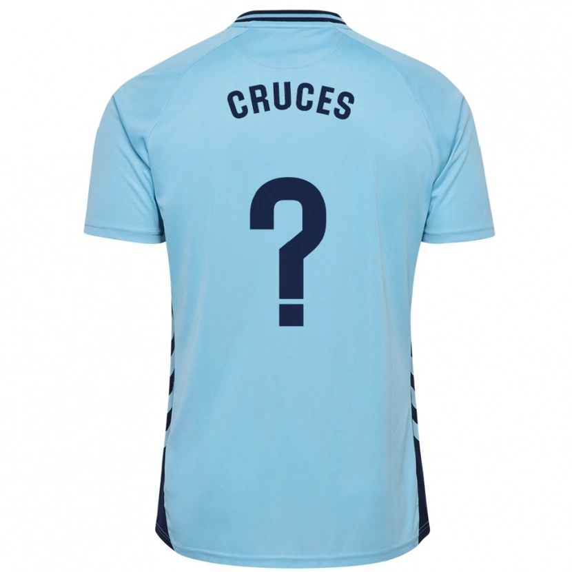 Danxen Kid Denis Cruces #0 Sky Blue Away Jersey 2025/26 T-Shirt