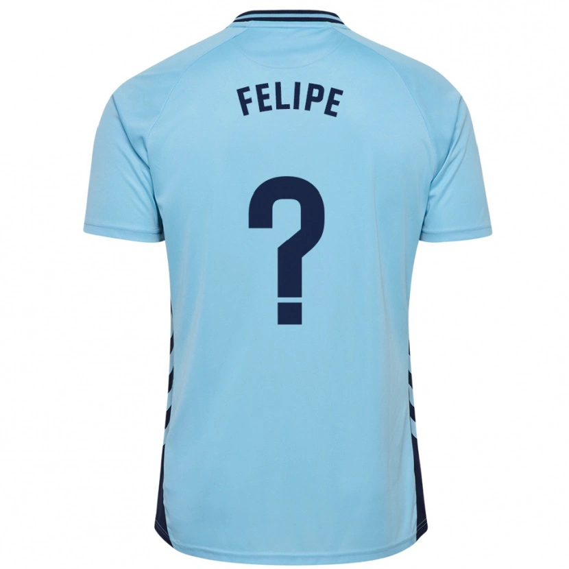 Danxen Kid Amai Felipe #0 Sky Blue Away Jersey 2025/26 T-Shirt