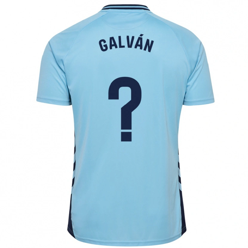 Danxen Kid Carlos Galván #0 Sky Blue Away Jersey 2025/26 T-Shirt